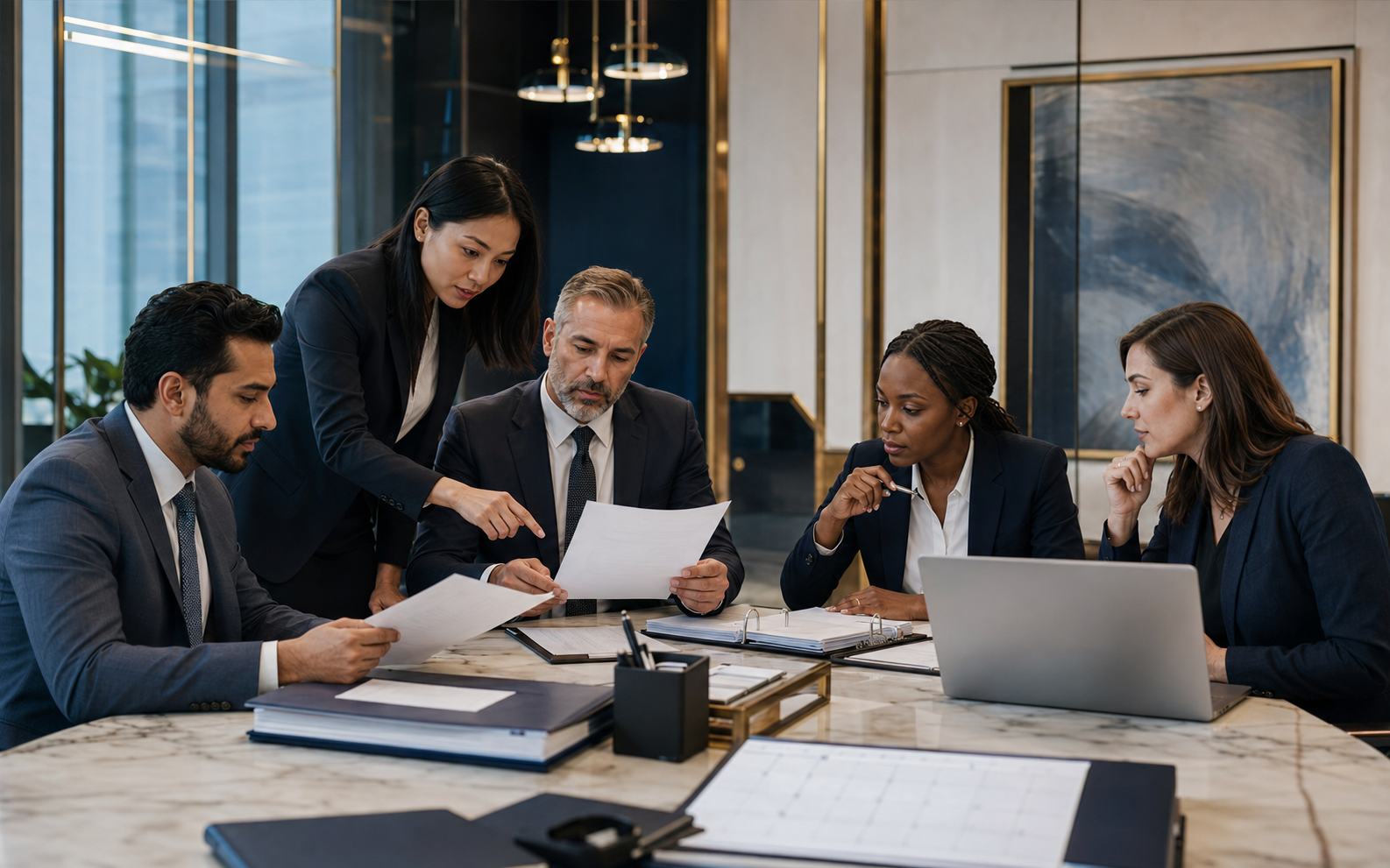 Professional business organization and compliance support
